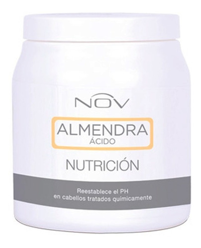 NOV BAÑO DE CREMA NUTRICIÓN ÁCIDA ALMENDRA X 980 ML.